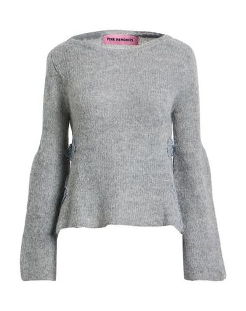 Woman Sweater Grey Size 4 Polyamide, Mohair wool, Wool
