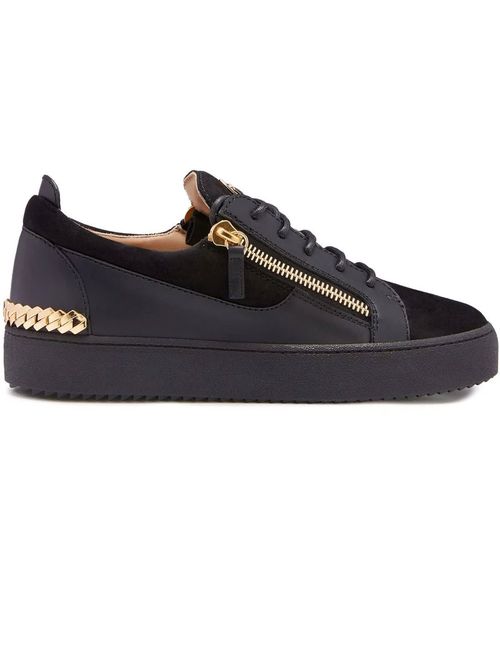 Frankie chain-link sneakers - Black