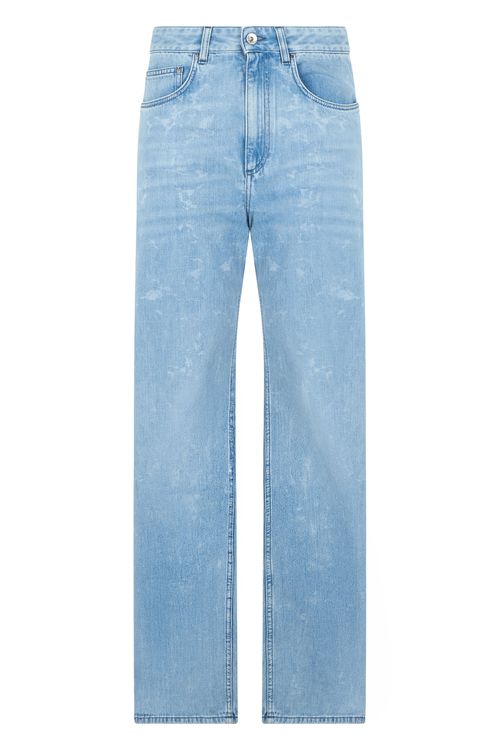Straight Cut Denim Jeans for Women