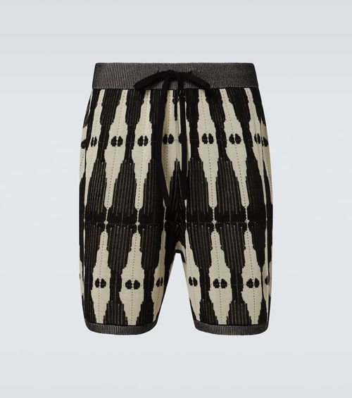 Ritual knitted jacquard shorts