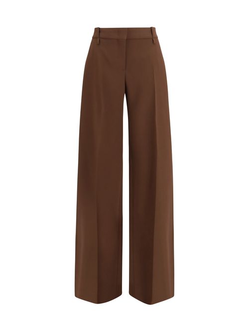 Bootcut Trousers — Brown