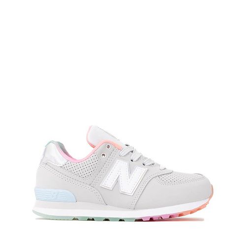New Balance 574 Athletic Shoe - Little Kid - Grey / Multicolor