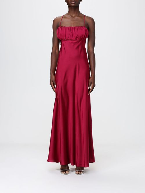 Dress Woman color Burgundy