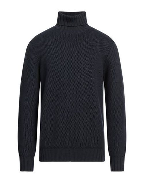 Man Turtleneck Midnight blue Size 46 Merino Wool
