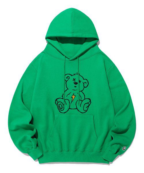 Thunder Bear Hoodie_Green