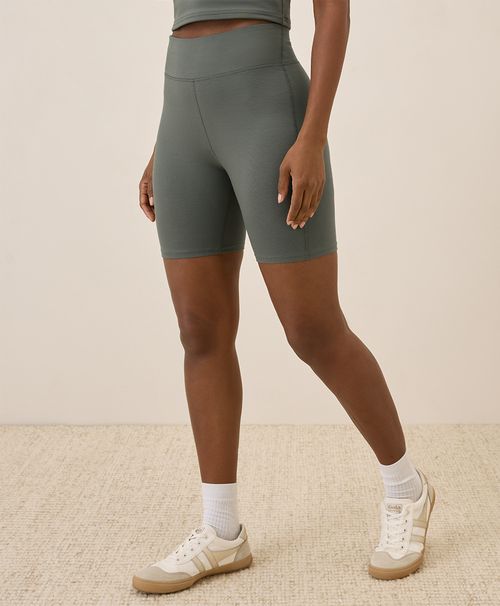 Women's Castor Green On The Go-To Bike Short