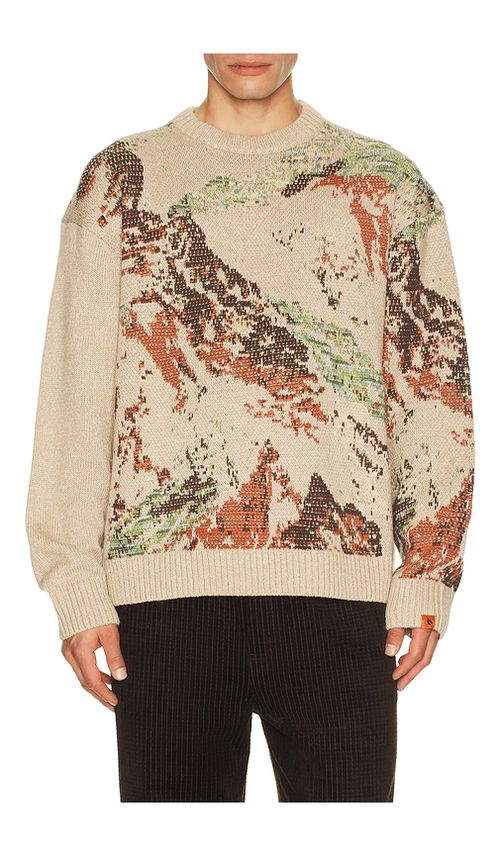 Scotch & Soda Loose Fit Pullover Sweater in Brown. XL/1X. Also in L
