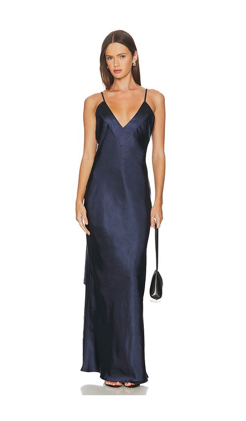 SNDYS Spain Maxi Dress in Navy. - XXL also in