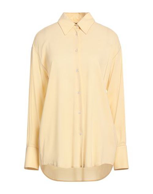 Fabiana Filippi Woman Shirt Pastel yellow Size 2 Viscose, Elastane