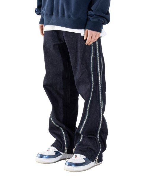 Oblique MS Zipper Denim MSHJP001-BL