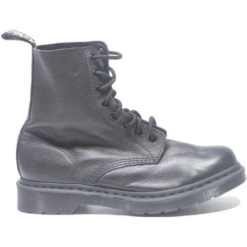 DR MARTENS Womens 1460 Casual Lace-Up Boots Black Leather Classic