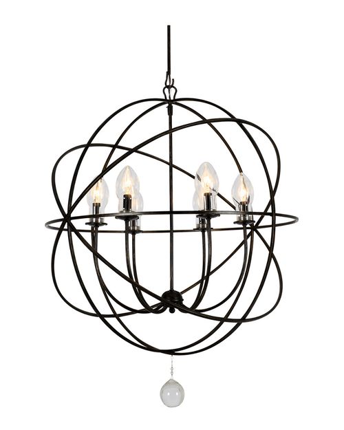 6-Light Solaris Outdoor Chandelier