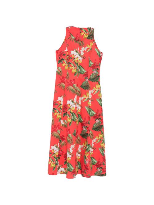 Archivio '67 Women's A-Line Printed Cotton Midi Dre