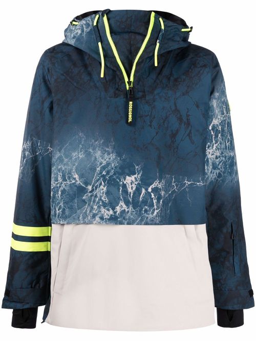 Exces Ride Free hooded ski jacket - Blue