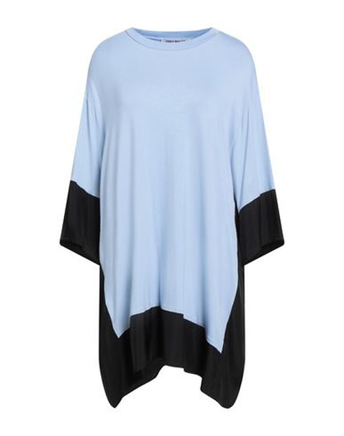 Woman Mini dress Light blue Size ONESIZE Viscose, Elastane