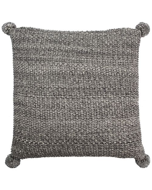 Pom Pom Knit Pillow