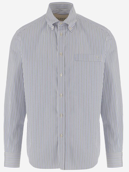 Grey Striped Shirt