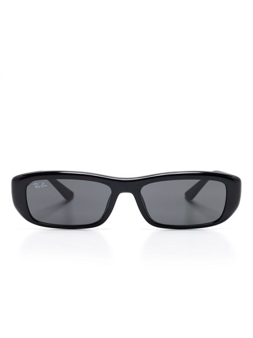 Rectangle-shape sunglasses - Black