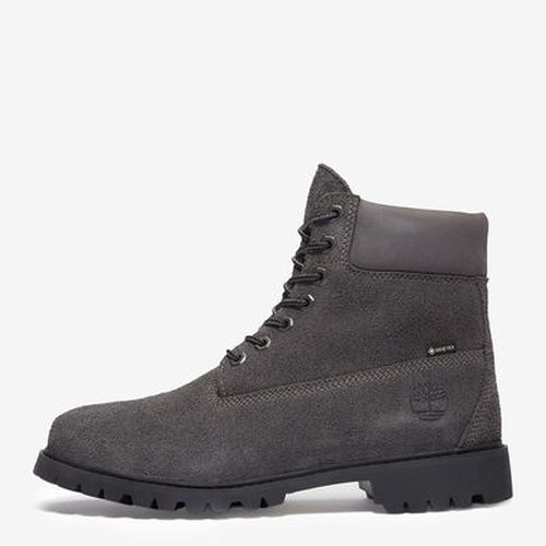 Men's 6 Inch Hairy Suede Premium Boot in Grey