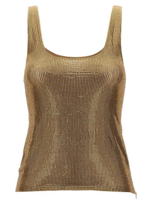 -Crystal Top Top Beige-Donna