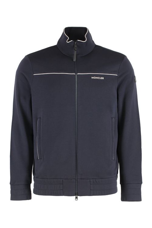 Cotton Zip-Up Sweatshirt