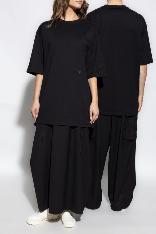 T-shirt With Logo, Unisex, Black