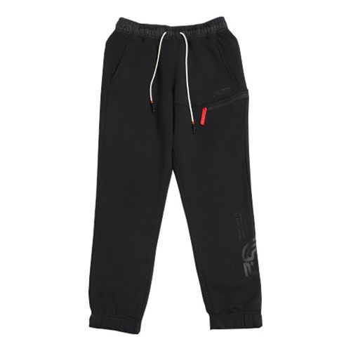 Kyrie Men'S Fleece Basketball Pants Black
