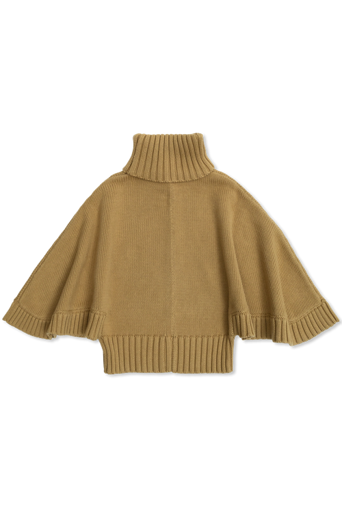 Turtleneck With Embroidered Logo, Unisex, Green
