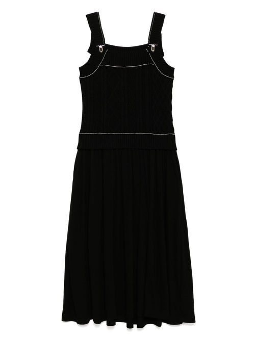 Suspender dress - Black