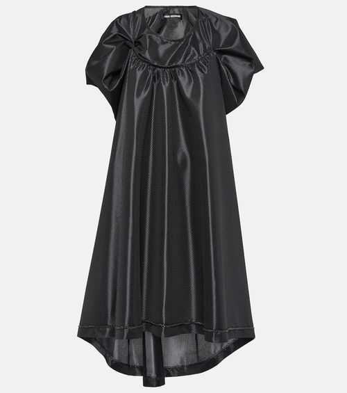 Draped midi dress