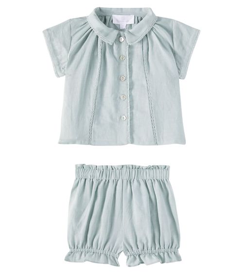 C'era Una Volta Baby Miki shirt and shorts set