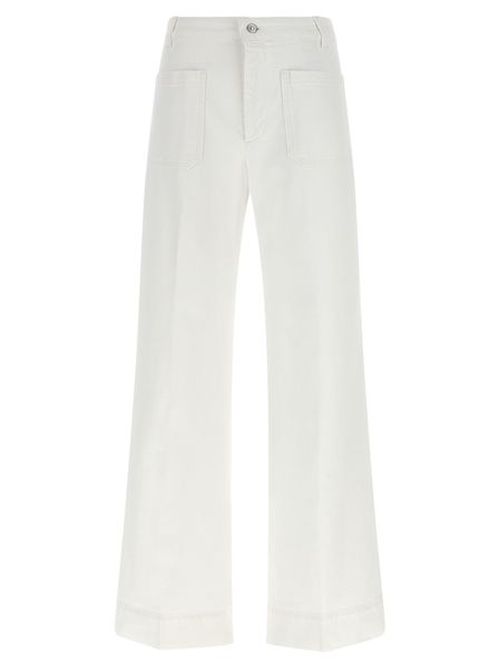Victoria Beckham Alina High-Waist Flared Jeans