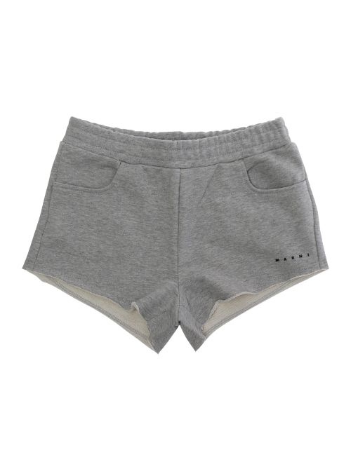 Cotton Shorts — Gray