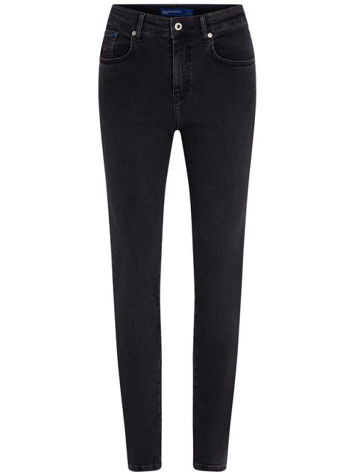 Five-pocket skinny jeans - Black
