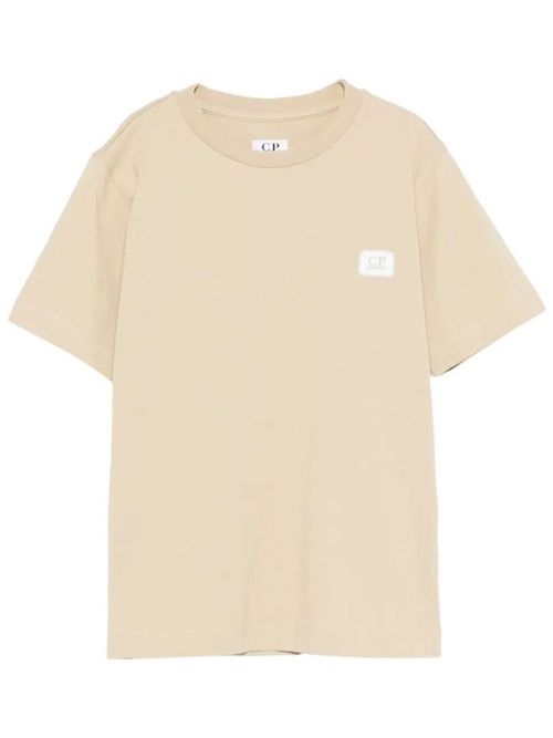 Boys Light Sand Logo T-Shirt