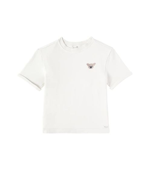 Jarne embroidered cotton T-shirt