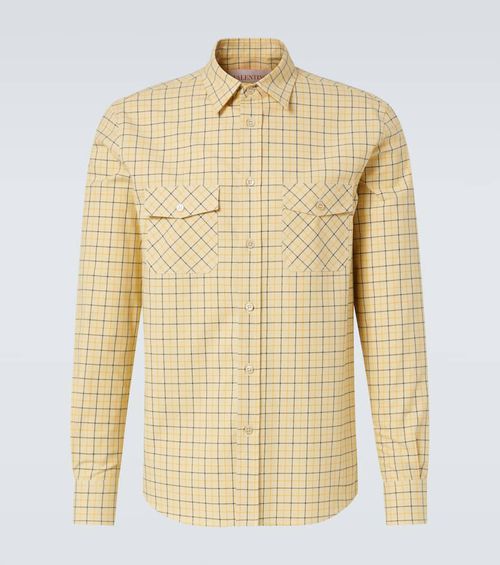 Checked cotton shirt