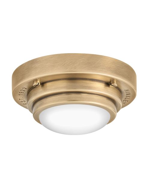 Heritage Brass LED Flush Mount Wall Sconce from the Porte Collection