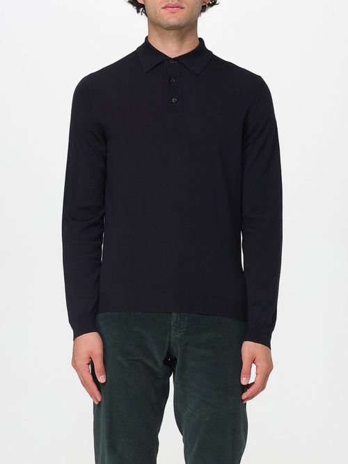 Polo Shirt Men color Black