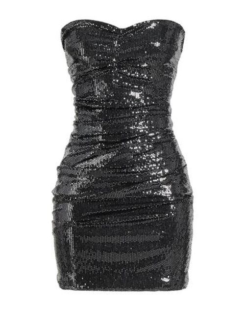Woman Mini dress Black Size 2 Polyamide, Elastane, Polyester