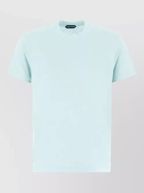 Tom Ford - cotton blend crew neck short sleeve t-shirt