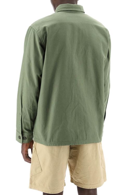 -Overshirt In Cotone-Uomo