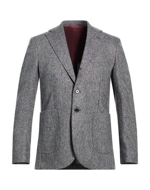 Man Blazer Grey Size 38 Virgin Wool