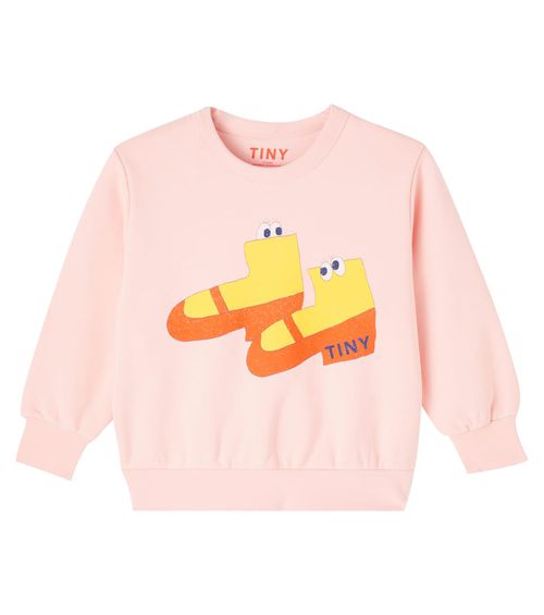 Walk printed cotton jersey sweatshirt