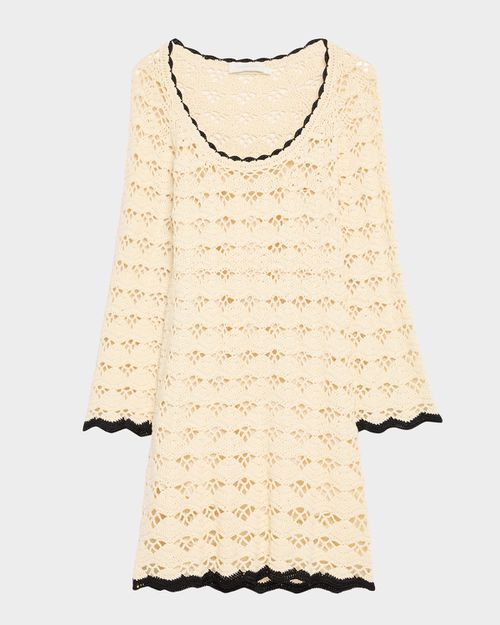 Rhiannon Crochet Mini Dress