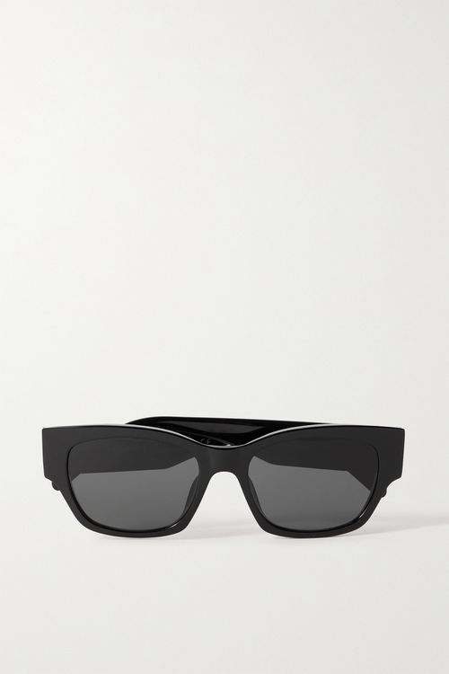 Square-frame Acetate Sunglasses