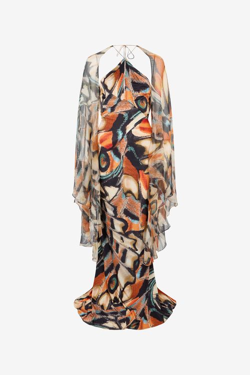 Butterfly Print Dress