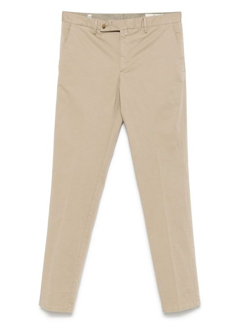 Borrelli cotton chinos - Neutrals
