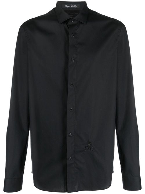Sugar Daddy Skull&Bones shirt - Black