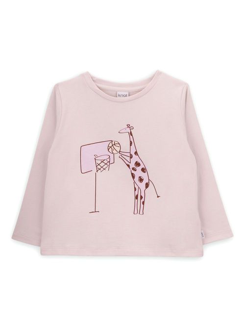 Giraffe T-shirt - Pink